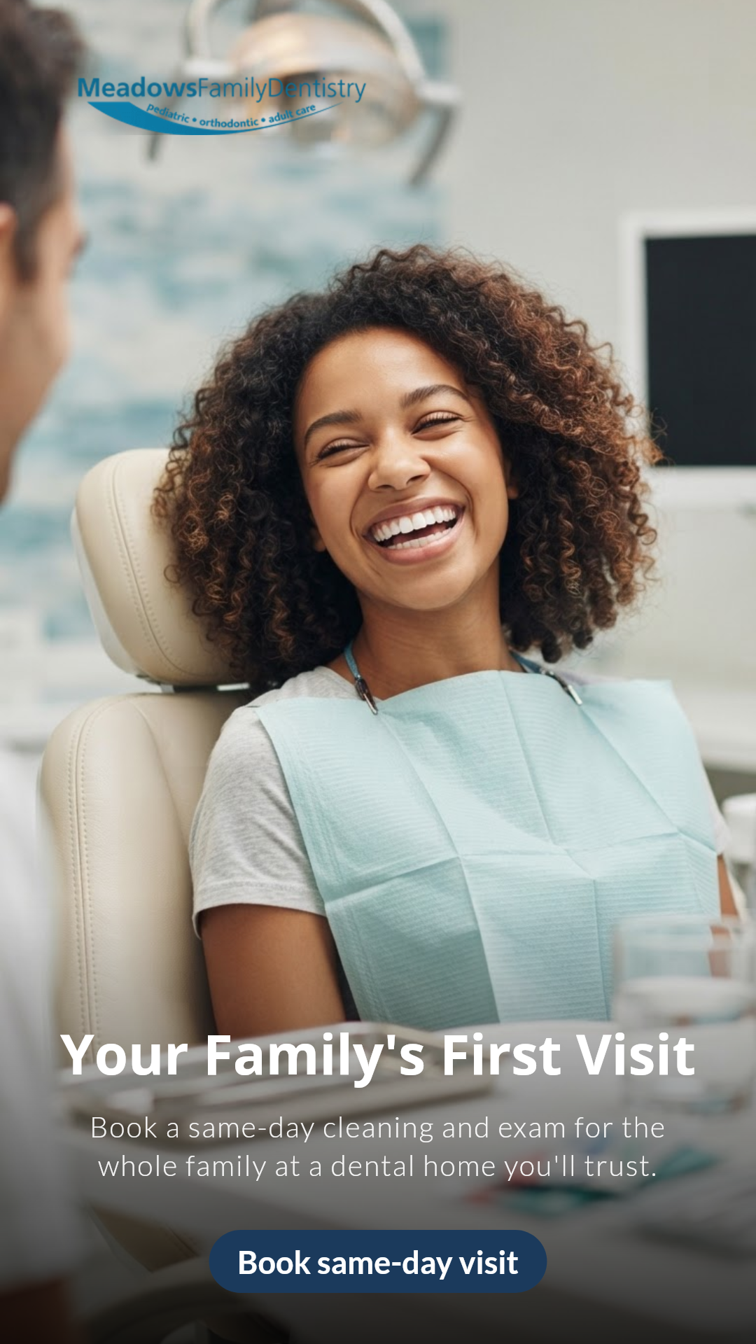 Straight teeth, no metal